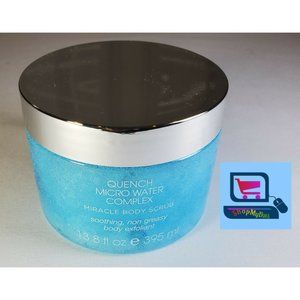 NEW Quench Micro Water Complex Miracle Body Scrub Soothing Body Exfoilant 13.8oz